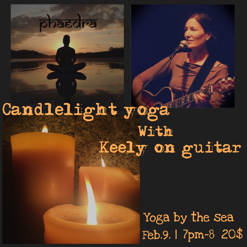 candlelight yoga: Candlelight Yoga with Keely on Guitar