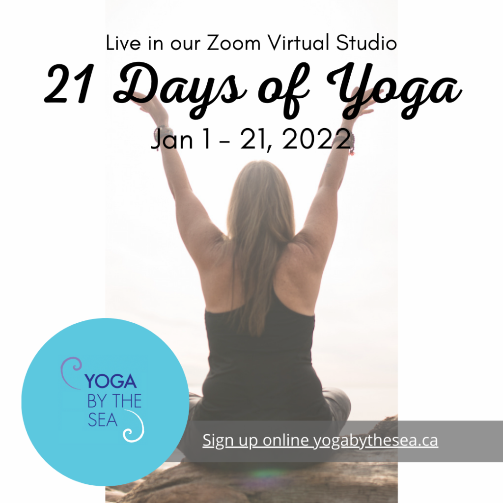 21 days of yoga 2022 poster