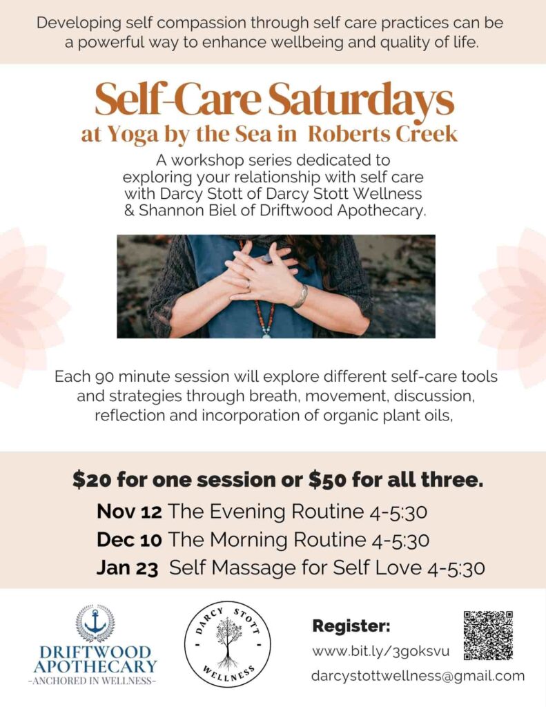 Self Care Saturdays Poster