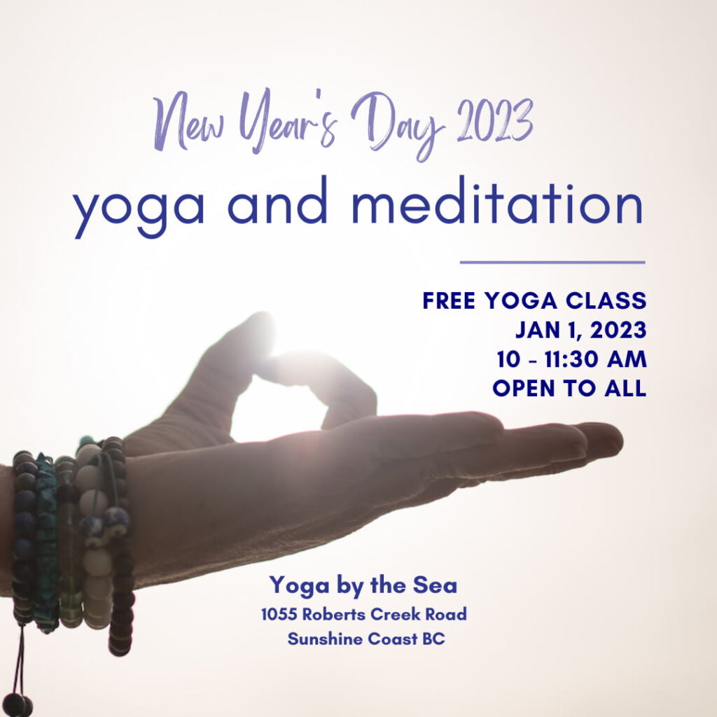 YBTS new years 2023 yoga and meditation class