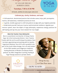 Arkaya Tantra Yoga at Yoga By the Sea Poster 20250919 163013 0000: Classes
