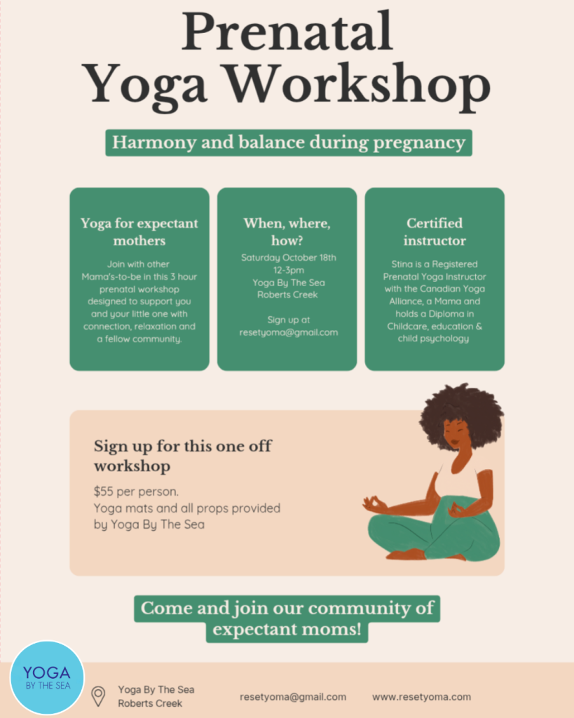Prenatal 2: Prenatal Yoga Workshop