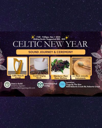 Celtic New Year: Celtic New Year Sound Journey & Ceremony