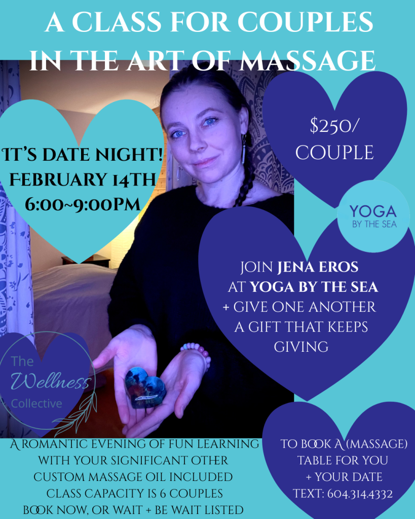 Poster Template 2: A Class for Couples in the Art of Massage