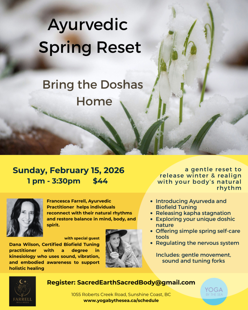 Poster Template 4: Ayurvedic Spring Reset