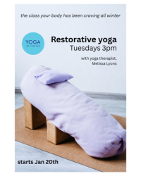 Restorative yoga with props: Restorative Yoga