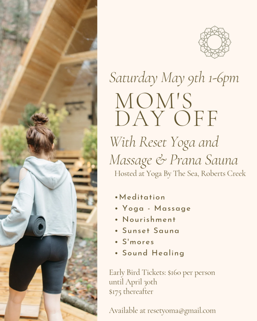 moms day off: Mom's Day Off - A Mini Retreat (Mother's Day Weekend)