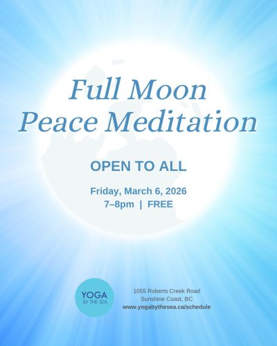 Peace Meditation 2026: Full Moon Peace Meditation