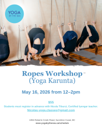 Ropes Workshop 2025: Events
