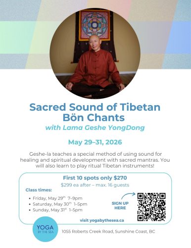 Sacred Sound of Tibetan Bon Chants: Sacred Sound of Tibetan Bön Chants with Lama Geshe YongDong
