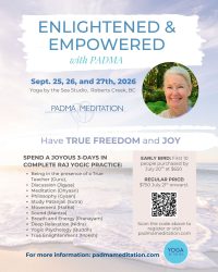 ENLIGHTENED and EMPOWERED: Events