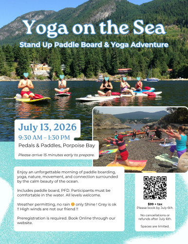 Yoga on the Sea: Yoga on the Sea – Stand Up Paddle Board & Yoga Adventure